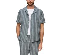 s.Oliver Men's 2148470 Short-Sleeved Shirt, Blue 59g0, M