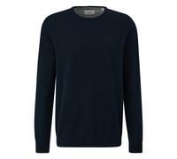 S.Oliver Men's Sweater - Basic, Crew Neck, Cotton, Solid Color