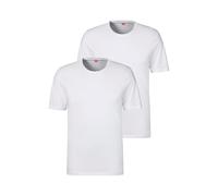 s.Oliver Men's T-Shirt Pack of 2, 2 x White, L