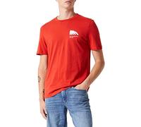 s.Oliver Men's T-Shirt Short-Sleeved T, red, S