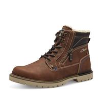 s.Oliver Men's Wl Lace Boot 5-16271-41 Snow, Cognac, 10.5 UK
