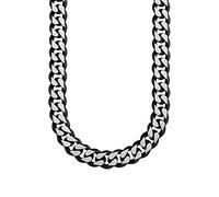 S.Oliver Men's Necklace Link Chain Stainless Steel Black SO1206/1 - 508407