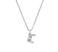s.Oliver necklace with pendant stainless steel boys' children's necklace, 40+3 cm, silver, controller, comes in jewelry gift box