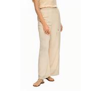s.Oliver Pants Beige size 46 | Wide Pants Outlet | Women | Brown 46