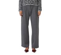 s.Oliver Pants Grey/black size 40 | Wide Pants Outlet | Women | Gray 40