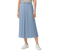 s.Oliver Pleated Midi Mesh Skirt with Jersey Lining, 5104_Sky Blue, 18