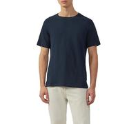 s.Oliver Raglan Shirt with Flame Yarn Structure, Deep Blue, L