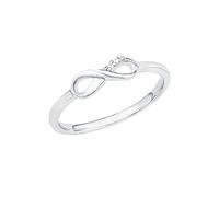 s.Oliver Ring 925 Sterling Silver Women's Rings, with Zirconia synth., Infinity, Comes in Jewelry Gift Box