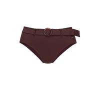 s.Oliver 'Rome' High Waisted Bikini Briefs Brown