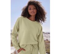 s.Oliver Round Neck Cotton Sweatshirt Pistachio