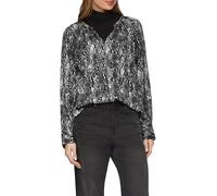 s.Oliver Satin Blouse in Relaxed Fit, Darkgray, 20