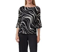 s.Oliver Schwarz LABEL Women's 2168732 Blouse 3/4 Sleeves, 99a3, 10