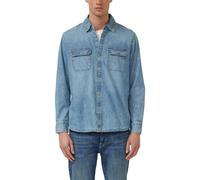 s.Oliver Shirts Blue Denim size 3XL | Casual Shirts Outlet | Men | Blue 3XL