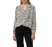s.Oliver Shortened Striped Blouse with Contrast Details, 02a2_Ecru, 14