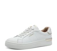 S.Oliver Sneakers Lace-Up Shoes Half Shoes White Gold 23603