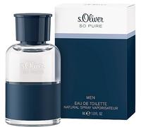 s.Oliver So Pure Men Eau de Toilette Natural Spray Vaporisateur for Him 30 ml