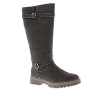 S Oliver Spirit Womens Black Long Boots, Size: 6.5