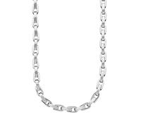 s.Oliver Stainless steel necklace for men, necklace, silver, comes in a jewelry gift box