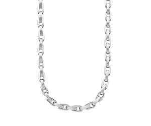 s.Oliver Stainless steel necklace for men, necklace, silver, comes in a jewelry gift box