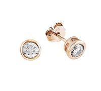 s.Oliver stud earrings 925 Sterling silver women's earrings, with synthetic zirconia, comes in a jewelry gift box