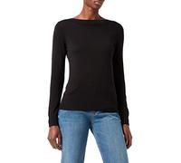 s.Oliver Sweater with Boat Neckline in Black 14