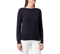s.Oliver Sweater with Boat Neckline in Blue 12