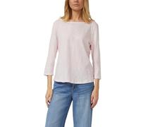 s.Oliver T-Shirt with Flame Yarn Structure 3/4 Sleeve