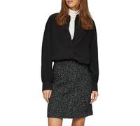 s.Oliver Textured Ruffle Shirt Blouse, 9999_Black, 12