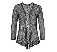 s.Oliver Three-Quarter Sleeve Cardigan Black