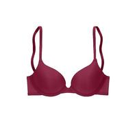s.Oliver Underwired Padded T-Shirt Bra Burgundy