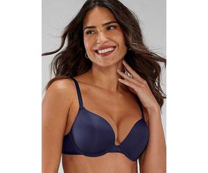 s.Oliver Underwired Padded T-Shirt Bra Night Blue