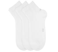 s.Oliver Unisex Quarter Socks 6 Pack - White - 6/8