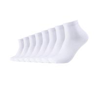 S.oliver Unisex Socks, 8 Pack - Quarter, Solid Color