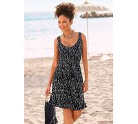 s.Oliver V-Neck Print Beach Dress Navy