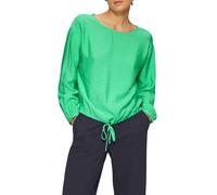 s.Oliver Viscose Mix Blouse in O Shape, Lime Green, 12
