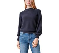 s.Oliver Viscose Mix Knitted Jumper, Navy, 14