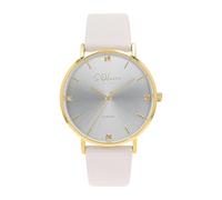 s.Oliver Women Analog Citizen Miyota Watch with Leather Strap 2040105