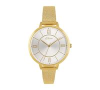 s.Oliver Women Analog Citizen Miyota Watch with Stainless Steel Strap 2040108