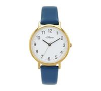 s.Oliver Women Analog TMI Watch with Faux Leather Strap 2040121