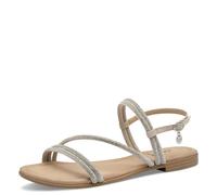s.Oliver Women Damen 5-28101-44 Flat Sandal, Nude, 8 UK