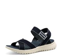 s.Oliver Women Damen 5-28601-44 Flat Sandal, Navy, 7 UK