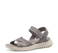 s.Oliver Women Damen 5-28601-44 Flat Sandal, Taupe, 5 UK