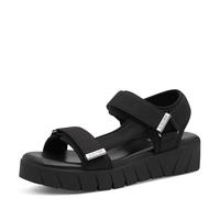 s.Oliver Women Damen 5-28706-44 Flat Sandal, Black, 7 UK