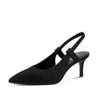 s.Oliver Women Damen Sling 5-29601-44 Pump, Black Glitter, 8 UK