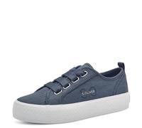 s.Oliver Women Damen Sneaker Low 5-23611-44, Navy, 7 UK