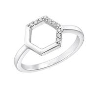 s.Oliver , Women’s Silver Cubic Zirconia Ring, Silver, 2031426