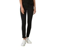 s.Oliver Women's 04.899.71.6059 Skinny Jeans, Black Denim Short, 38W / 32L