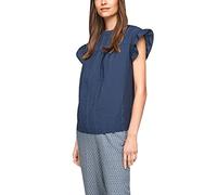 s.Oliver Women's 120.10.104.10.100.2064229 Blouse, Faded Blue, 14