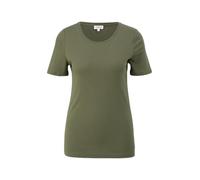 s.Oliver Women's 120.11.899.12.130.2060837 T-Shirt, 7928 Olive, 14