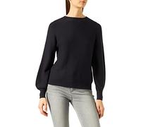 s.Oliver Viscose-Blend Knitted Sweater in Blue 16